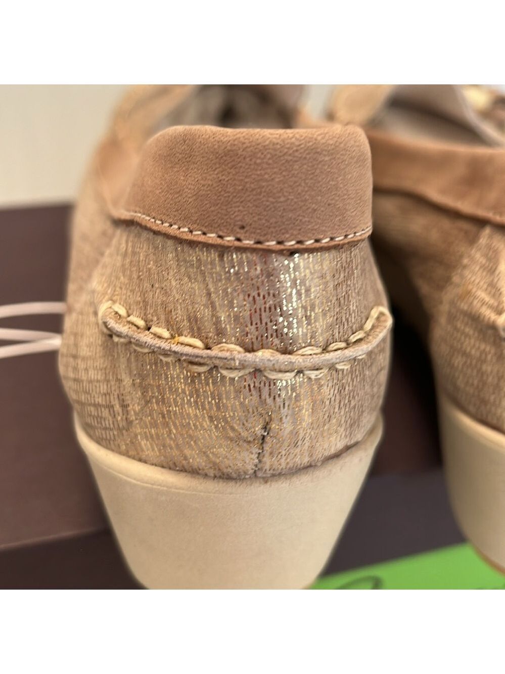 Sesto Meucci of Florence Laela Loafer Wedge - Picture 5 of 16